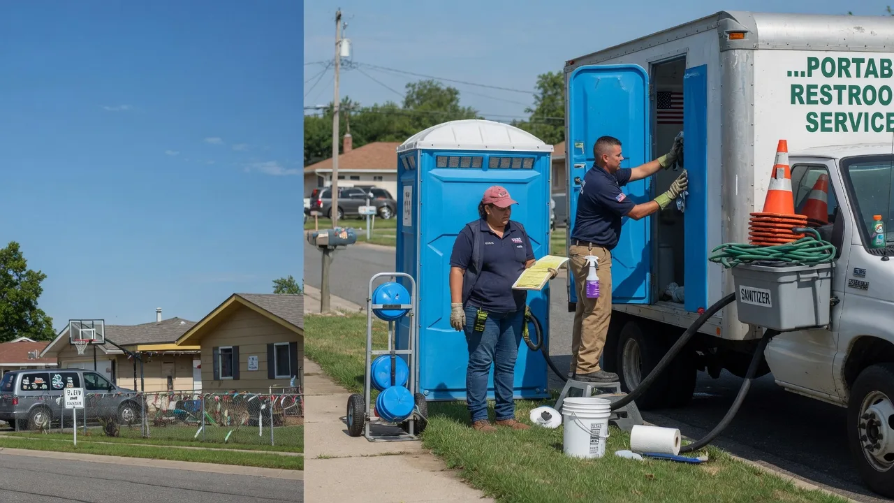 Portable Toilet Rental in University Park, IA near me